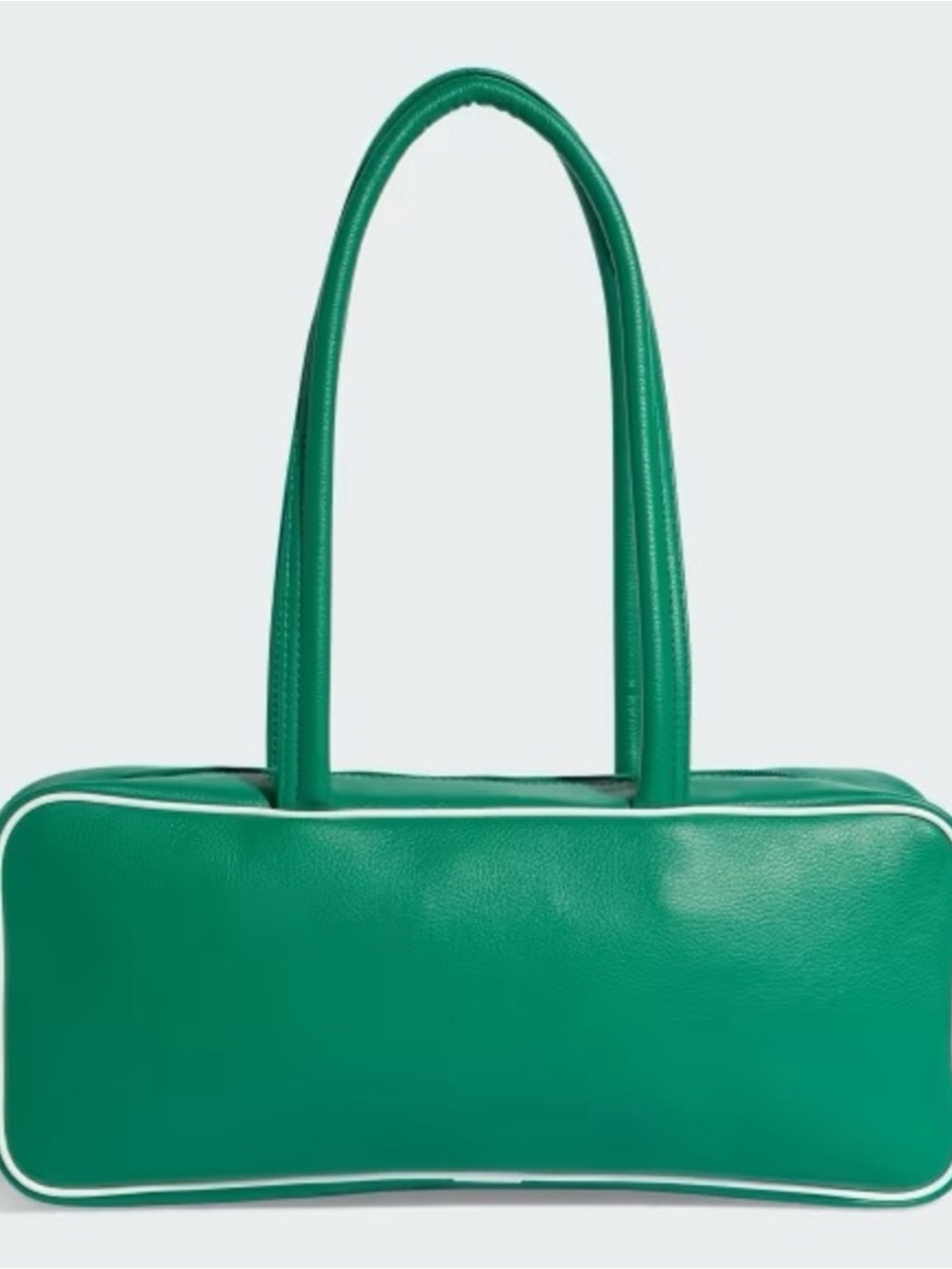 adidas Originals Green Retro Shoulder Bag with White Piping - Picture 3 of 5